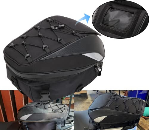 AnXin Motorrad Rucksack, Motorrad Hecktasche – Dual-Use-Motorrad-wasserdichter Rucksack, Motorrad Satteltasche, Outdoor-Campingtasche, Aufbewahrung, Reisegepäcktaschen