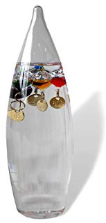 Galileo-Thermometer Kugel Shaped Temperaturanzeige: Bunt