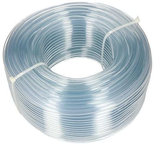 KOTARBAU® Manguera de combustible transparente, 4 mm x 100 m, Tubo de PVC para la conducción de líquidos, agua, aire, gasolina, Tubo para acuario, Manguera técnica flexible