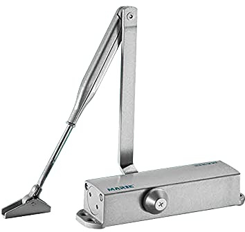 Marie Hydraulischer Türschließer, automatisch, verstellbar, EN 3, für 40-65 kg Wohn- und Gewerbetüren