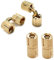 Anawakia Lot de 4 Charnières Cylindriques Charnière Invisible Laiton Tonneau Charniere Charnière Invisible Cylindrique Charnières en Cuivre pour Boîte À Bijoux Boîte cadeau (8mm)