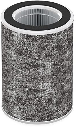 Shark HE2FKBASMB Air Purifier Replacement Filter with Anti-Allergen True HEPA, Compatible with HP200 Series, White