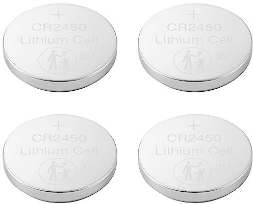 VOLTCRAFT CR2450 Knopfzelle CR 2450 Lithium 580 mAh 3V 4St.