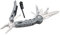 Troika Fire Tool 14 - TOL45/GY - Multifunktions-Werkzeug mit 14 Funktionen für Outdoor & Survivaltrips – sogar mit Pfeife und Feuerstahl – 420 Edelstahl, Aluminium – grau