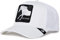 Goorin Bros. Unisex-Erwachsene The Farm Premium Series Trucker Hat Baseballkappe, Weiß (Platinum High), Einheitsgröße