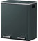 EVRE 60 L Kitchen Waste Rubbish Recycling Soft Close Bin 2 x 30 Litre Double Compartment Separation with Removable Plastic Buckets, Odour Seal, Smudge & Fingerprint Resistant (Grey)