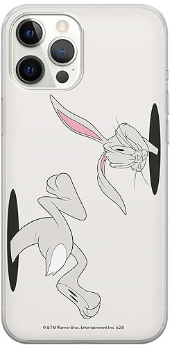 ERT GROUP Handyhülle für iPhone 12/12 PRO Original und offiziell Lizenziertes Looney Tunes Muster Bugs 016 optimal an die Form des Handy angepasst, hülle aus TPU