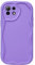 XINYEXIN Cover per Xiaomi Mi 11 Lite 4G / 5G / 5G NE, Custodia in Silicone Liquido, con Airbag Protezione Completa, Custodia Protettivo Antiurto Elegante - Viola
