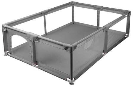 Baby Laufgitter Große Kleinkind Aktivitätszentrum Kinderspielgitter Kleinkind Zaun Baby Spielplatz Park Aktivität Spielplatz für Kind mit Anti-Kollision Schaum Indoor Outdoor (1.8 * 2.0M)