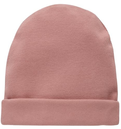 Pinokio gerippte Beanie Mütze Tres Bien, rosa, Mädchen, Gr 47-53(50)