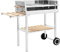 Griglia per Barbecue a Carrello XXL Acciaio Inox con 2 Ripiani Casa e Giardino, Cucina e Pranzo (12,95KG)