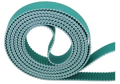 Zahnriemen, Zahnriemen mit offenem Ende T5 Offener Zahnriemen Zahnübertragung Förderband Polyurethan PU Zahnriemen mit offenem Ende und Stahlseil Kevlarseil Elektrischer Vorhangriemen(Width 16mm,50 me