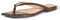 Amazon Essentials Thong Sandals Donna, Coccodrillo Marrone, 37.5 EU