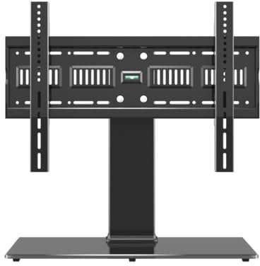 Support TV universel pour écrans LCD LED 40 80 réglable en hauteur avec support de montage
