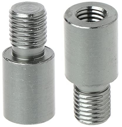 BIGULA Fishing Landing Net Handle Connector Thread Adapter 10mm To 8mm New