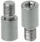 BIGULA Fishing Landing Net Handle Connector Thread Adapter 10mm To 8mm New