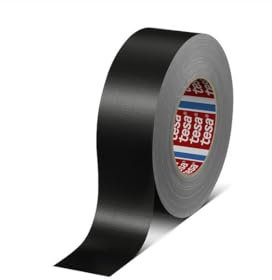 tesa 4688 Gewebeklebeband - PE-extrudiertes, wasserfestes Klebeband - Stark haftend, von Hand einreißbar - Bau, Handwerk, Reparatur, Abdeckung, Farbe:weiß, Abmessungen:50 mm x 50 m