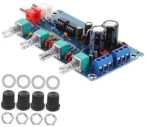 DIYEAH Digital Power Amplifier Board NE5532 Adjustable Bass and Treble Mini Audio Amplifier Module for Subwoofer