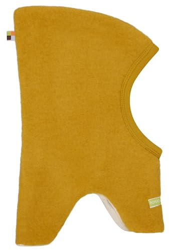 loud + proud Unisex Kinder Sturmhaube Schlupf, Wollfleece, GOTS Zertifiziert