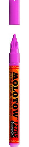 Molotow 127-HS Marker ONE4ALL, 2mm Spitze, 5,0ml, neonpink