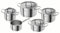 Zwilling batería de cocina 5-unidades Caja de batería de cocina de acero inoxidable Prime
