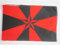 AZ FLAG - Flagge Anarchie Stern 3D - 45x30 cm Mit Kordel - Anarchismus Fahne 30 x 45 Cm - Flaggen
