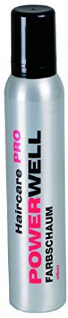 POWERWELL Farbschaum, 200 ml, Hellbraun