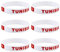 6pcs Bracelets Drapeau Tunisie Bracelet de Pays Bracelet Silicone Coupe du Monde Football 2018 Tunisia