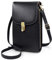 REETEE Crossbody Phone Bag Women Genuine Leather Cellphone Shoulder Bag Purse Wallet
