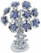 Betterdecor Türkischer Nazar blauer böser Blick-Baum mit hinduistischem Ganesha-Gott, Schutz, Segen, Heimbüro, Dekor-T12