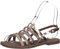 Tamaris Femme Damen 1-1-28159-20 Sandale, métal, 39 EU