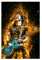 MJKO Sänger Dave Grohl 10 Leinwand-Poster, Schlafzimmer, Dekoration, Sport, Landschaft, Büro, Raumdekoration, Geschenk, Rahmen-Stil, 60 x 90 cm