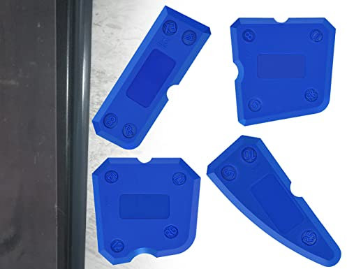 KAPSING 4 Stück silikon abzieher, fugenglätter Silikon, Silikon Caulking Werkzeug Kit, Caulking zestaw silikonowych uszczelek, Silikon FugengläTter, Fugenabzieher
