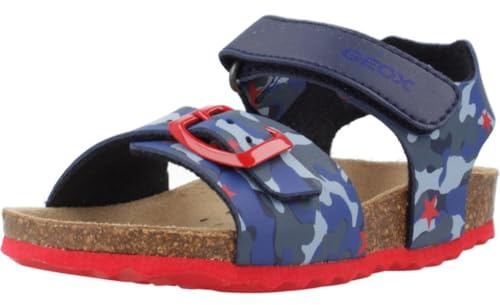 GEOX BABY B SANDAL CHALKI BOY SANDALS NAVY/RED 25_EU