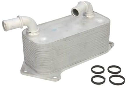 THERMOTEC D4X023TT Ölkühler Motoröl Kühler Kompatibel mit OPEL Vectra C Caravan Z02 12786259 12786260 5650783