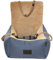 Luxuriös Hunde Auto Sitz | Autositz für Hunde, Rückbank, Vordersitz | Universal Waschbar Hundeautositz für Hunde und Katzen | Farbe: Blau | Polyester | Große: 55 x 55 cm