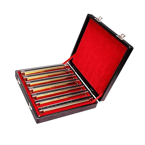 Anfänger Mundharmonika 7 Teile/satz Mundharmonika Musikinstrument 24 Loch Tremolo Harfe A/B/C/D/E/F/G Tasten Mit Geschenk Box