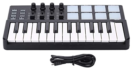 25-Key USB MIDI Keyboard And Drum Pad MIDI Controller Many Types Of Keyboard Controller Electronic Keyboard