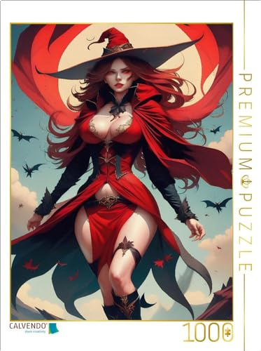 Puzzle · Luna Raventide | 1000 Teile · Lege-Größe 64 × 48 cm · CALVENDO Puzzle