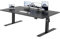Devoko Electric Standing Desk 180x80 cm, Height Adjustable Desk Ergonomic Stand up Desk with 2 Memory Preset, Black