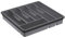 Wizoowip Range-Couverts avec Couvercle, Gain de Place, Couverts de Cuisine, Porte-ustensiles, 6 Compartiments, tiroir, comptoir, Baguettes, cuillère, Fourchette, Coupe-boîte de Rangement Couverte G