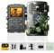 XEEUEX Wildlife Camera 2.7K Trail Camera 58MP with 960nm IR LEDs Night Vision Motion Activated Hunting Camera IP66 Waterproof (Green D)