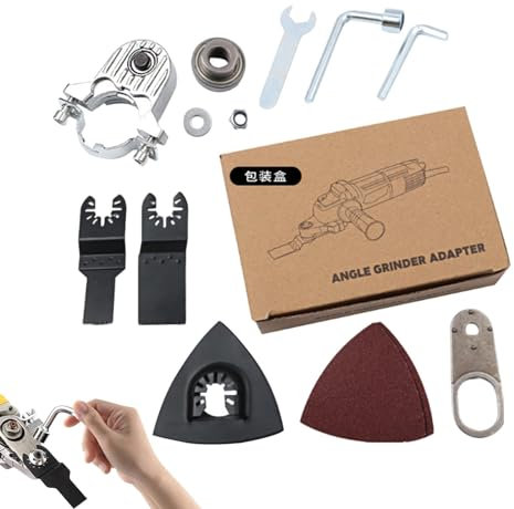 weiting Angle Grinder Conversion Kit - Multifunctional Oscillating Tool Accessories | Multifunction Angle Grinder Conversion for Projects and Professional Use