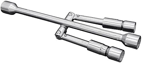 Uhidka Auto-Reifenschlüssel, Kreuz-Klappschlüssel, Steckschlüssel, Universal-Reifenwechselwerkzeug
