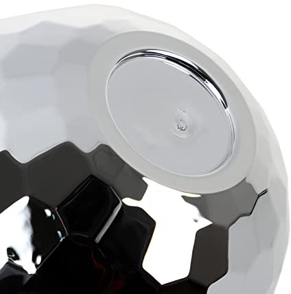 Disco Balls Cup with Straw, Unique Retro Disco Design, 580ml Capacity Drink Cups for Parties, KTV, Bars, Nightclubs, Fun Gifts or Party Supplies (Silver)