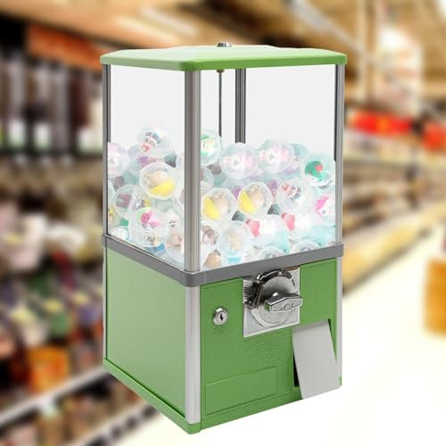 Distributeur automatique commercial, machine commerciale à bonbons et à gommes, distributeur de capsules de jouets, machine commerciale à bonbons et à gommes, pour jouets à capsules de 4,5 à 5,5cm(Gre