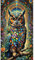JATOK 5D Diamond Painting Großes XXL 40x70cm Diamant Painting Bilder Eule Diamond Art Erwachsene Full DIY Diamant Kunst Malerei Stickerei Set Kreuzstich Bilder Home Wand Dekor