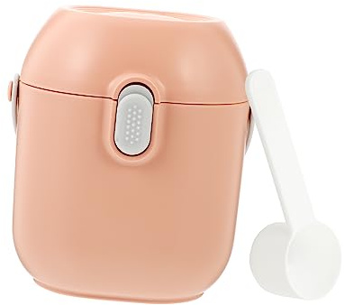DECHOUS Formel Portionierer mit Löffel Luftdichter Milchpulver Behälter aus PP 18X9X8cm Unterwegs Babynahrung Aufbewahrungsbox