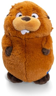 Disney Pixar Hoppers Mabel Beaver Plüschtier – weiche Biber‑Kuschelfigur (22 cm), offizielles Lizenzspielzeug für Kinder & Fans, Sammler‑ und Kuschelspielzeug