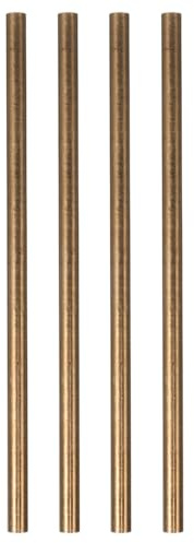 Alipis Rivets En Cuivre Pur Pour Manche De Couteau 4 Tiges Métalliques De 4 Mm Pour Fixation De Plaquettes Réparation De Lame Et Fabrication De Manches Accessoires De Bricolage